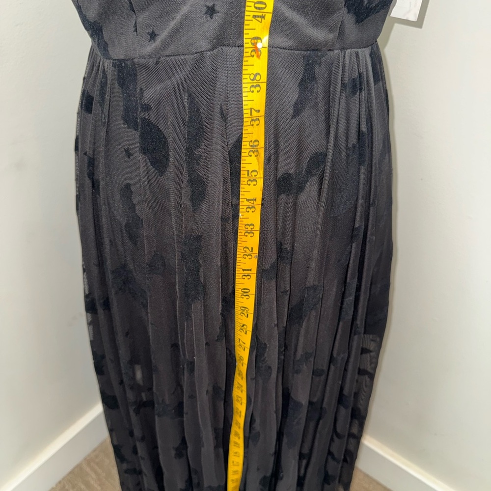 NEW WEASEL WEAR Nosferatu Bat Maxi with Built-In Romper Size Large - Picture 8 of 11